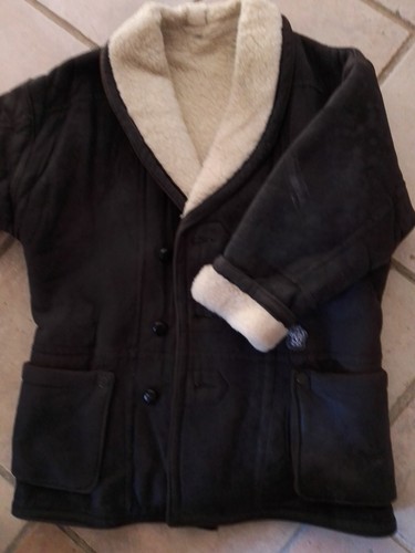 Veste peau mouton retourné - en,